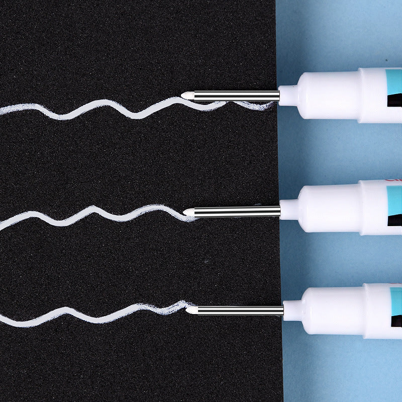 Wholesale White 20cm Deep Hole Long Head Plastic Marker Pen